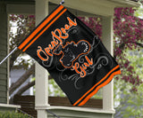 Open Road Girl on Motorcycle Garden or House FLAG ONLY, 7 COLORS