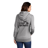 GREY Open Road Girl Full PULLOVER Hoodie - CHOOSE YOUR LOGO COLOR!