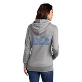 GREY Open Road Girl Full PULLOVER Hoodie - CHOOSE YOUR LOGO COLOR!