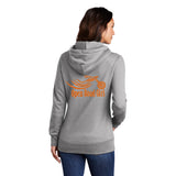 GREY Open Road Girl Full PULLOVER Hoodie - CHOOSE YOUR LOGO COLOR!