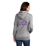 GREY Open Road Girl Full PULLOVER Hoodie - CHOOSE YOUR LOGO COLOR!