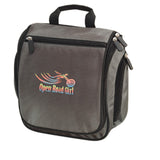 Rainbow and Grey Travel Hanging Toiletry Bag by Open Road Girl