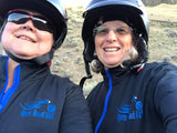 open road girl blue thumb hole jacket for lady biker motorcycle apparel for women