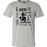 I AM...Inspiration MEN'S STYLE Open Road Girl Crewneck Shirt, 11 COLORS