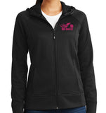 Open Road Girl Full Zip Tech Fleece Hoodie – Available in Gold, Pink, and Purple