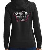 Open Road Girl Full Zip Tech Fleece Hoodie – Available in Gold, Pink, and Purple