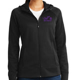 Open Road Girl Full Zip Tech Fleece Hoodie – Available in Gold, Pink, and Purple