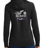 Open Road Girl Full Zip Tech Fleece Hoodie – Available in Gold, Pink, and Purple