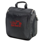 Black with REd Travel Hanging Toiletry Bag by Open Road Girl