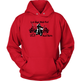 Let that Shit Go!  Open Road Girl (MEN'S STYLE) Pullover Hoodie, 8 COLORS