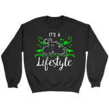 GREEN It’s a Lifestyle UNISEX Sweatshirt-Crewneck