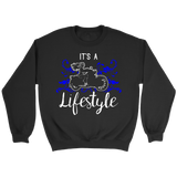 BLUE It’s a Lifestyle UNISEX Sweatshirt-Crewneck