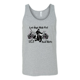 Let that Shit Go!  Open Road Girl (MEN'S STYLE) Wideback Tank Top