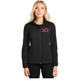 BLACK Open Road Girl Soft Shell Jacket - PICK YOUR LOGO COLOR!!