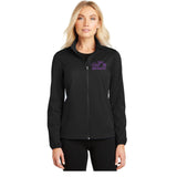BLACK Open Road Girl Soft Shell Jacket - PICK YOUR LOGO COLOR!!