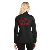 BLACK Open Road Girl Soft Shell Jacket - PICK YOUR LOGO COLOR!!