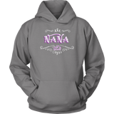 Nana PURPLE/WHITE Sweatshirt UNISEX-Hoodie