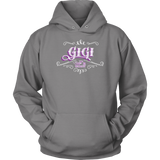 GiGi PURPLE/WHITE Sweatshirt UNISEX-Hoodie