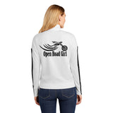 WHITE Open Road Girl Track Jacket