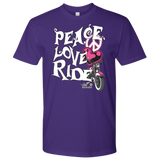 PINK Peace Love Ride UNISEX Tee Shirt