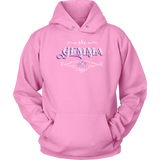 Gemma PURPLE/WHITE Sweatshirt UNISEX-Hoodie