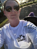 **LIMITED TIME OFFER**  MEN'S STYLE Silver Strip Open Road Girl Polyester wicking long sleeve tees, 2 COLORS