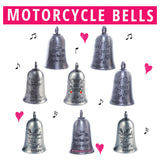 Open Road Girl Metal Motorcycle Bells, 7 Styles