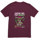 Show_me_the_Money_Mens_Vneck_Maroon_Mockup.png