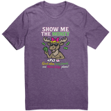 Show_me_the_Money_UNISEX_Tee_Heather_Team_Purple_Front_Mockup.png