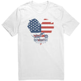 White Patriot Men's Style Tee