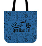 Open Road Girl CLOTH Tote, 10 COLORS