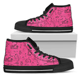Solid Open Road Girl Scatter Canvas High-Top, 10 COLORS