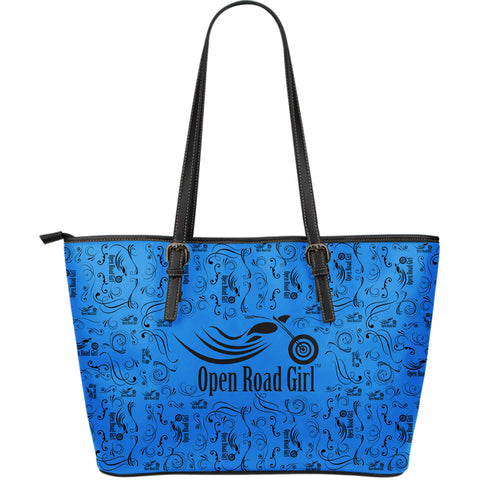 Scatter Open Road Girl Large PU Leather Tote, 10 COLORS