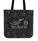 Scatter Open Road Girl CLOTH Tote, 9 COLORS