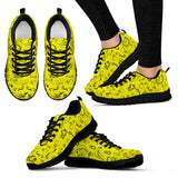 COLOR SCATTER DESIGN-10 COLORS-Open Road Girl Womens Tennis Shoes with Black Soles