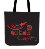 It's a Lifestyle Open Road Girl CLOTH Tote, 9 COLORS