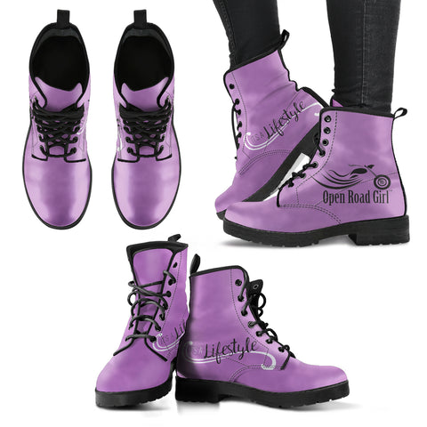 It's a Lifestyle Open Road Girl Leather Boots, 10 COLORS