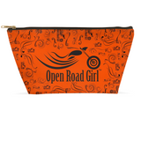 ORANGE Open Road Girl Large Accessory Bags, 2 Sizes
