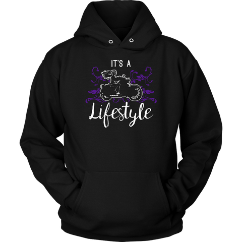 PURPLE It’s a Lifestyle Sweatshirt UNISEX-Hoodie