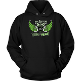 GREEN Not Sisters by Blood...Open Road Girl UNISEX Pullover Sweatshirt