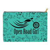 TEAL Open Road Girl Accessory Bags, 2 Sizes
