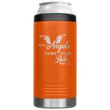 ANGELS GUIDE YOUR RIDE OPEN ROAD GIRL (12 OUNCES) INSULATED TUMBLER, 16 COLORS