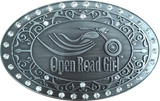 open road girl belt buckle motorcycle clothing and accessories for women