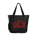 Open Road Girl Large Tote - CHOOSE YOUR LOGO COLOR!