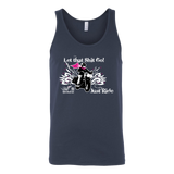 Let that Shit Go!  Open Road Girl (MEN'S STYLE) Wideback Tank Top