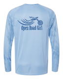 Open Road Girl Camo Performance Long Sleeve T-Shirt 50+Protection