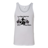 Let that Shit Go!  Open Road Girl (MEN'S STYLE) Wideback Tank Top
