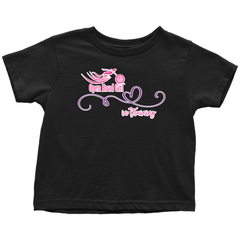 OPEN ROAD GIRL TODDLER T-SHIRT, 4 COLORS