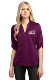 Open Road Girl Crush Henley with Glitter Logo, 4 COLORS