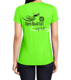 Open Road Road It's a Lifestyle Neon Tee with Swarovski Crystals, 4 Colors